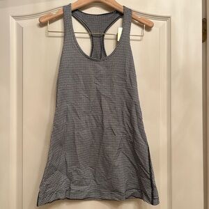 Lululemon Gingham Tank Top Size 10